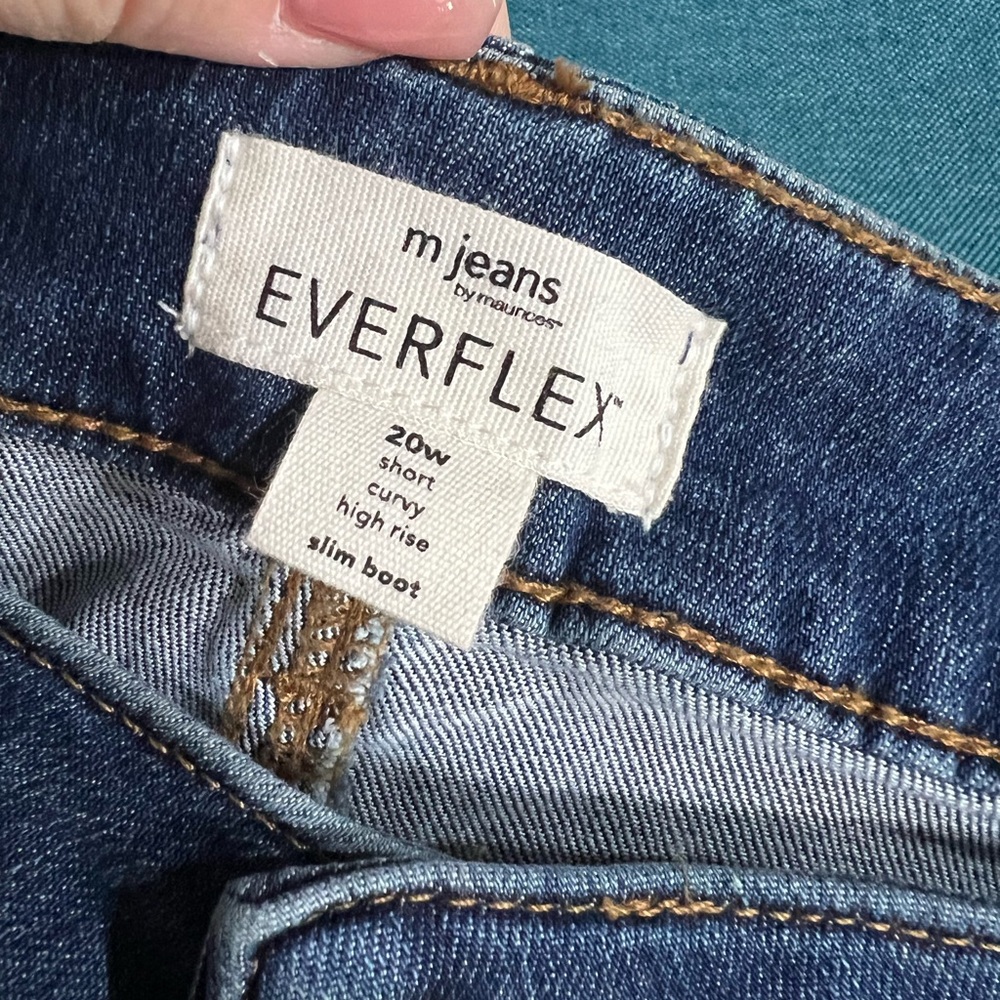 Maurices Blue High Rise Jeans